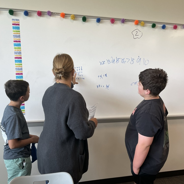 Mrs Ellis asking coaching questions