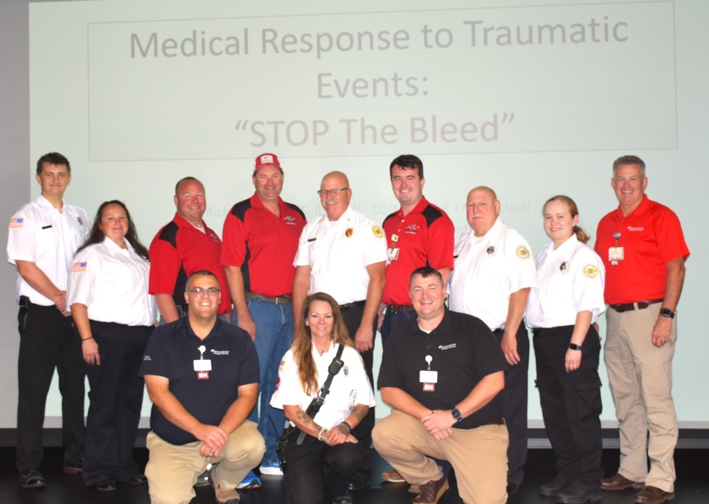 Stop the Bleed team