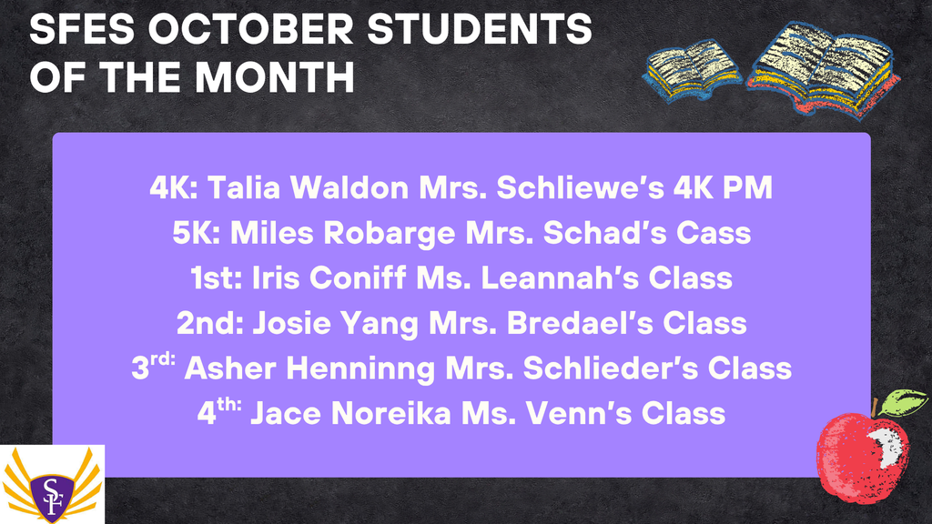 Yesterday we held our second school Assembly on Being Responsible! We also honored our October Students of the month, and students and staff participated in the Dusty Donut Race!