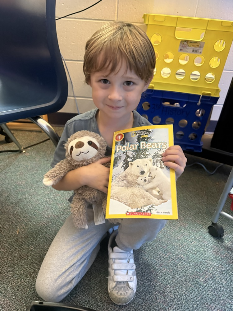 Mrs. Oldenburg's class filled their compliment jar and were able to bring their stuffy to class! 