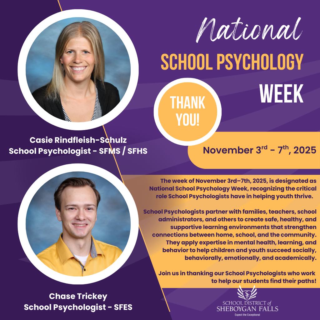 Join us in thanking our School Psychologists!