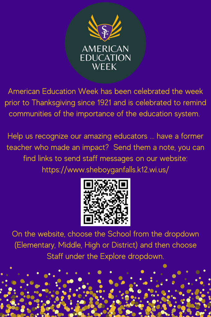 Join us in recognizing our educators!