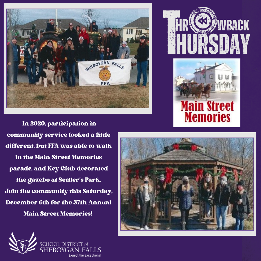 Join the community this Saturday, December 6th for the 37th Annual Main Street Memories!