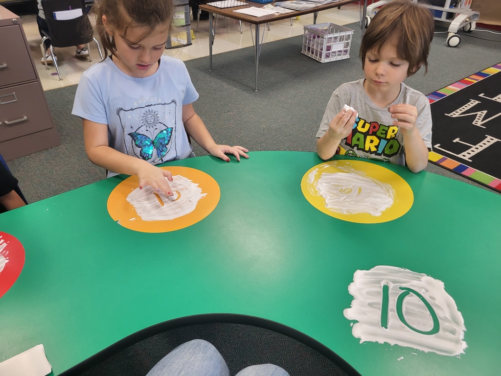 Writing numbers in a fun way!