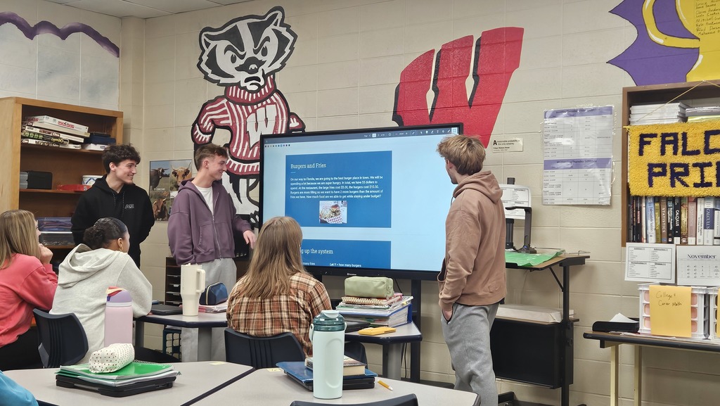 College and Career Ready Math Students Present a Project