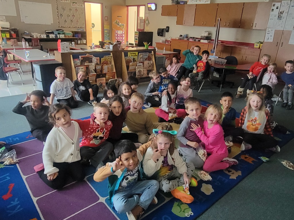 Being goofy in Kindergarten!