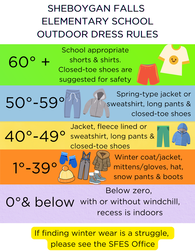 The snow is here! Please wear boots and bring appropriate outdoor clothing for recess tomorrow! We want everyone to be warm and safe!