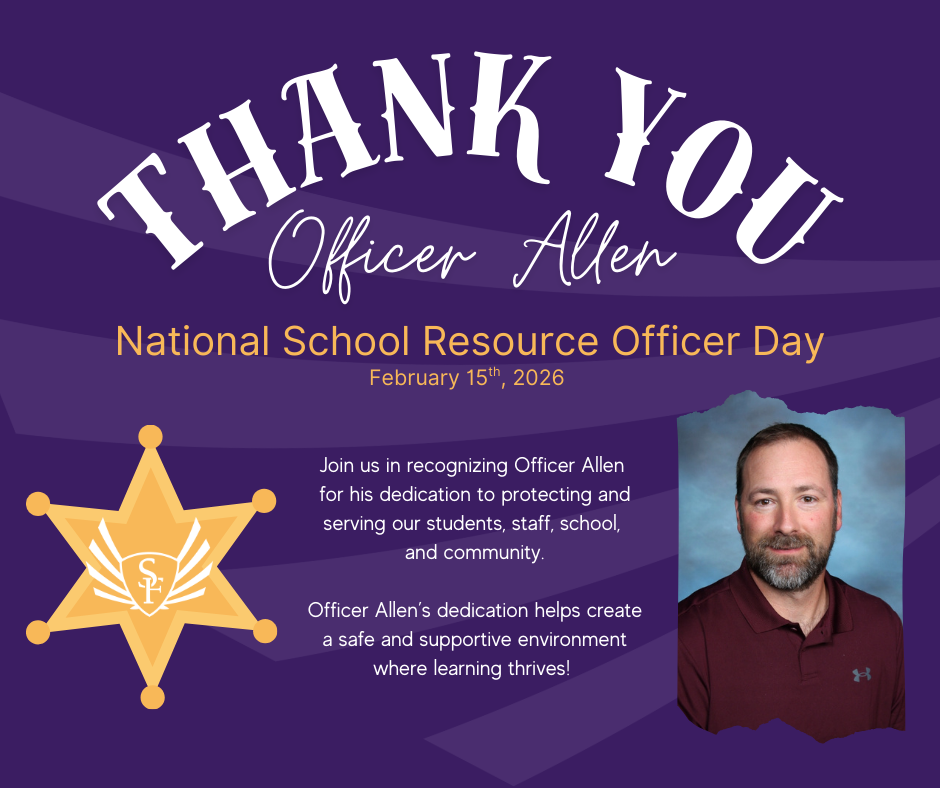 Thank you, Officer Allen!