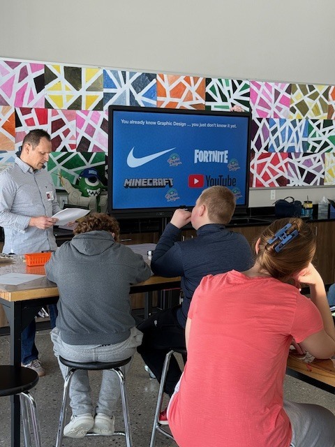 Graphic design presentation