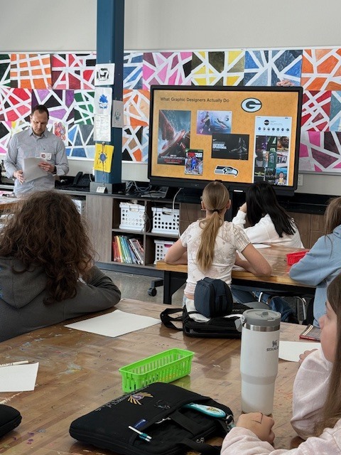 Graphic design presentation