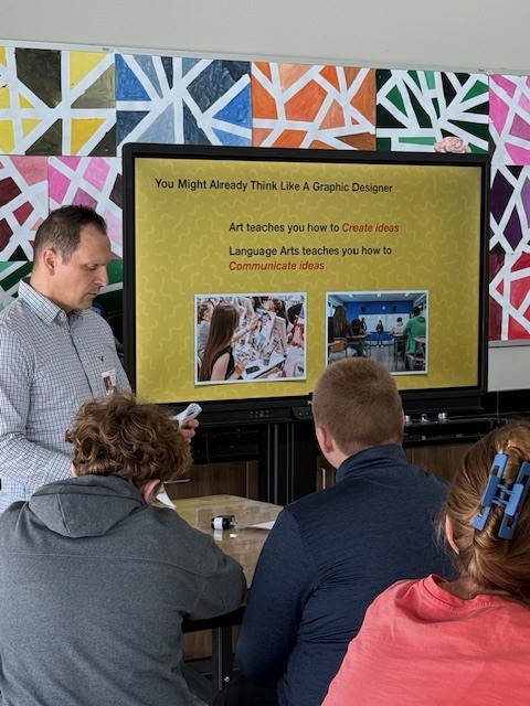 Graphic design presentation