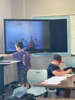 Students sharing their strategies