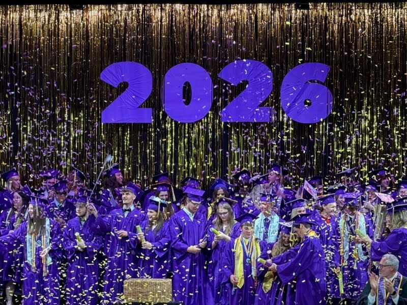 Sheboygan Falls High School Graduates Celebrating.