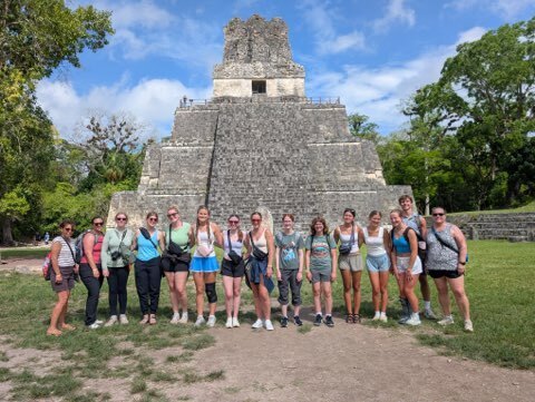 SFHS Spanish Students in Belize and Guatemala.