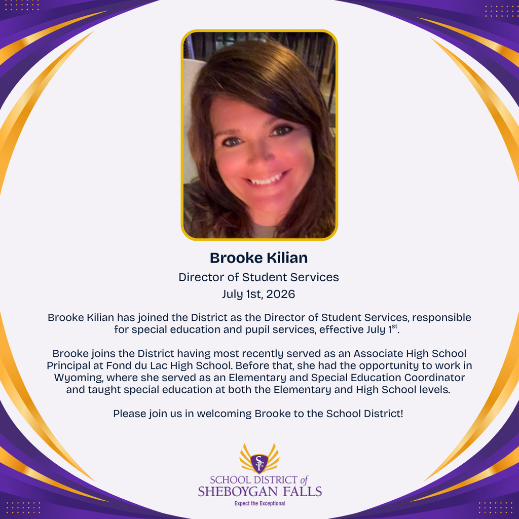 Join us in welcoming Brooke Kilian to the SDSF as the Director of Student Services!