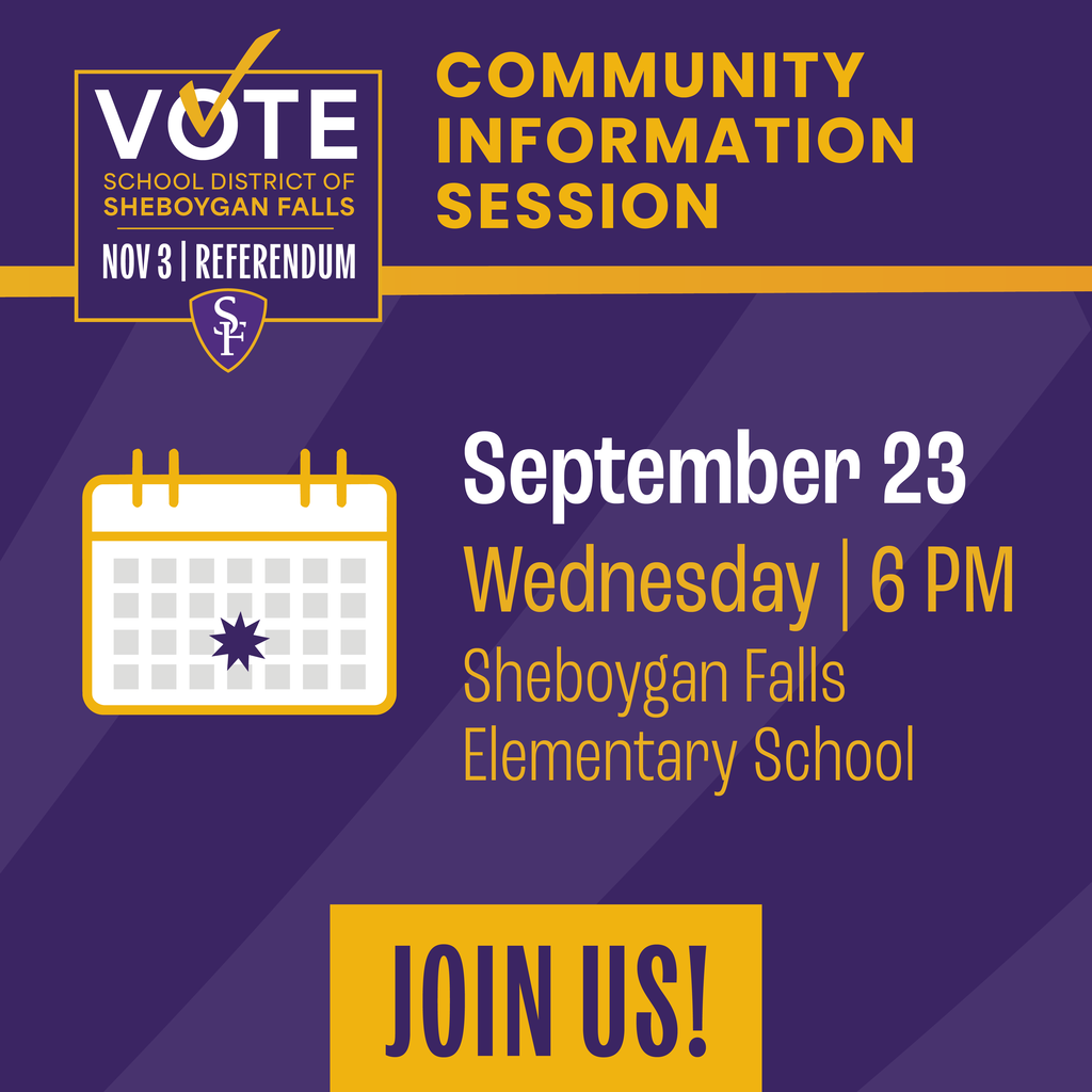 Join us for a Community Information Session next week (September 23rd)!
