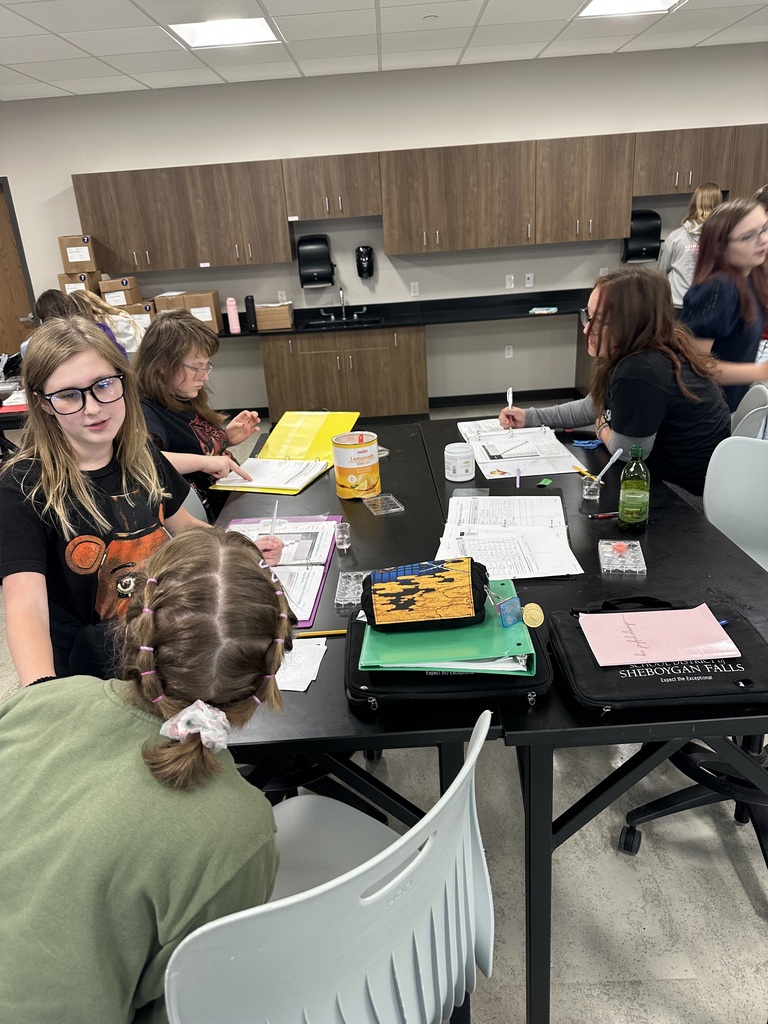 Students are working on testing to prove their claims.