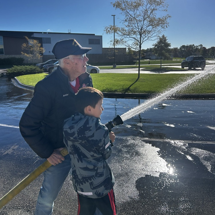2nd Grade LOVED meeting the Sheboygan Falls Fire Department staff and learning all about fire safety