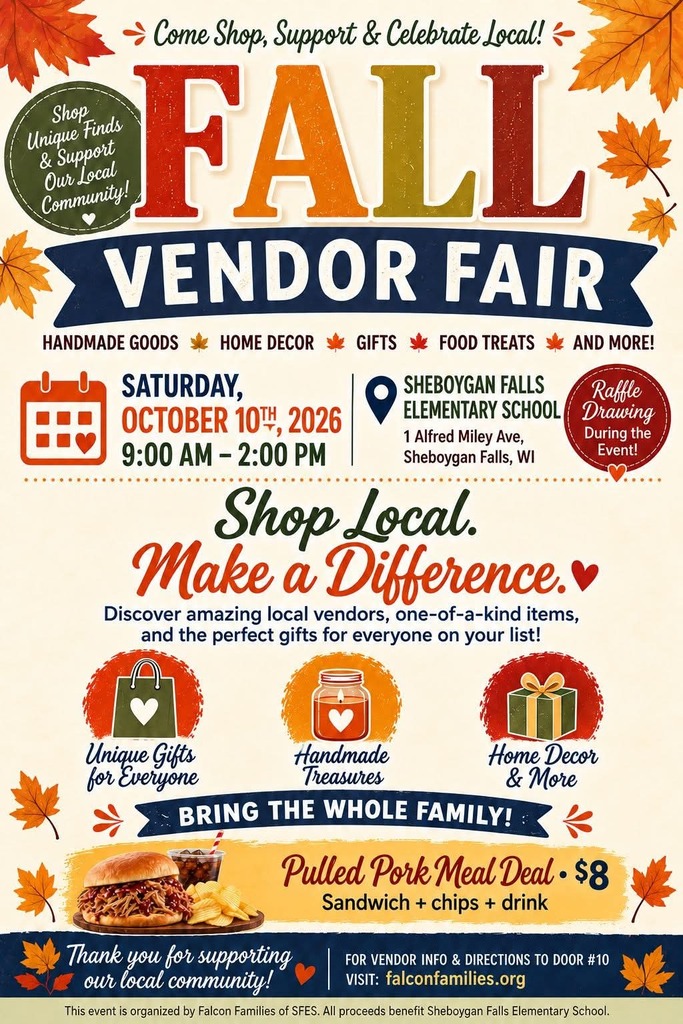 Lots of things going on this weekend. Add our vendor fair to your must do list! 
