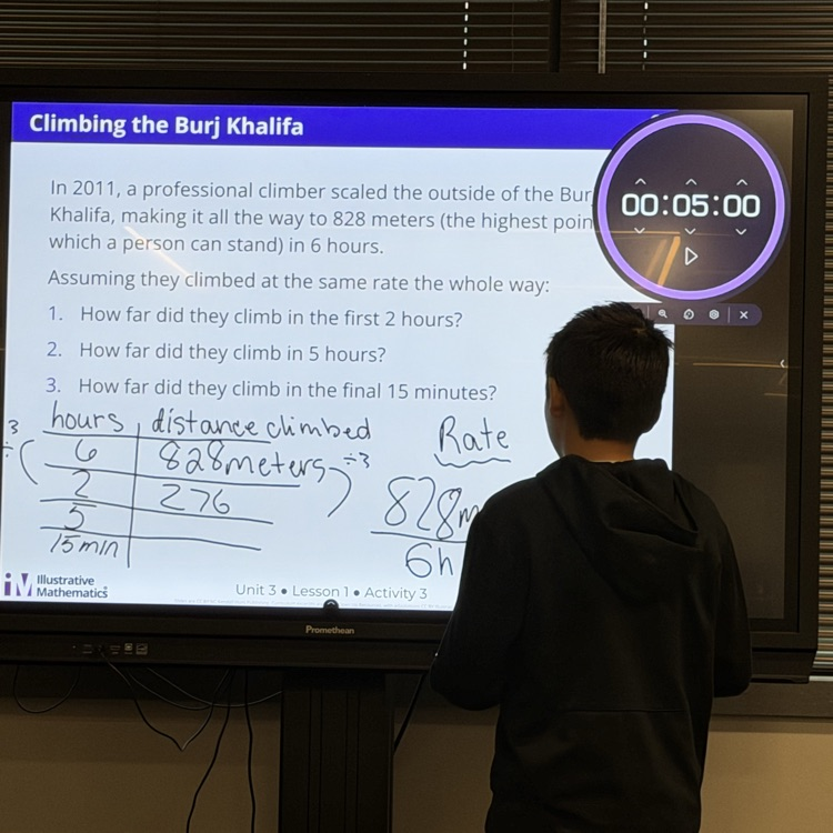 showing our thinking