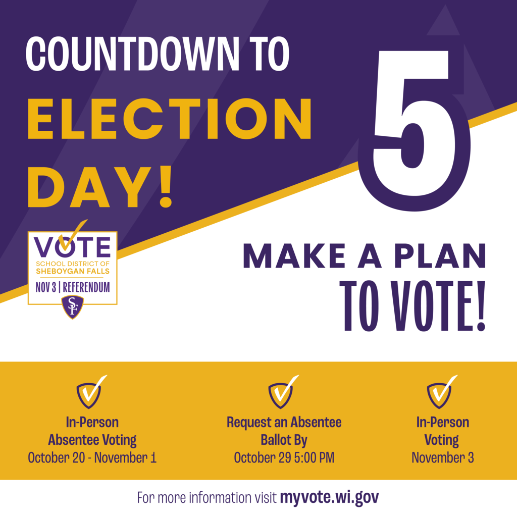 5 Days Until Election Day!!!