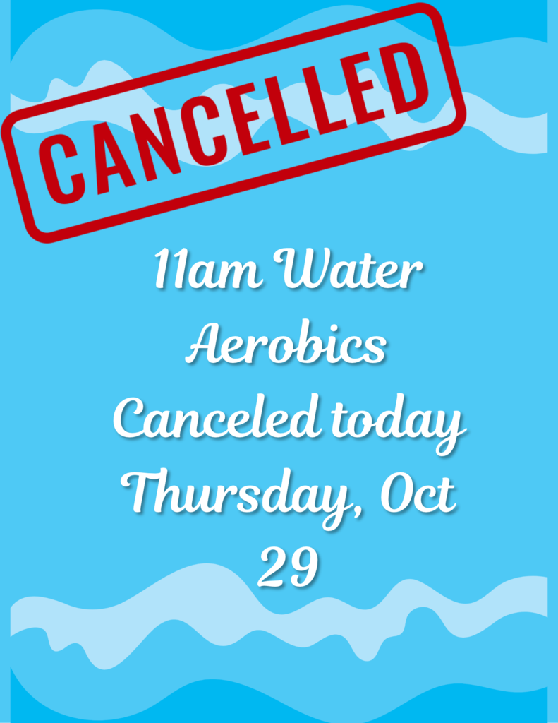canceled water aerobics