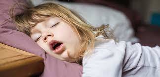 Sleeping in.