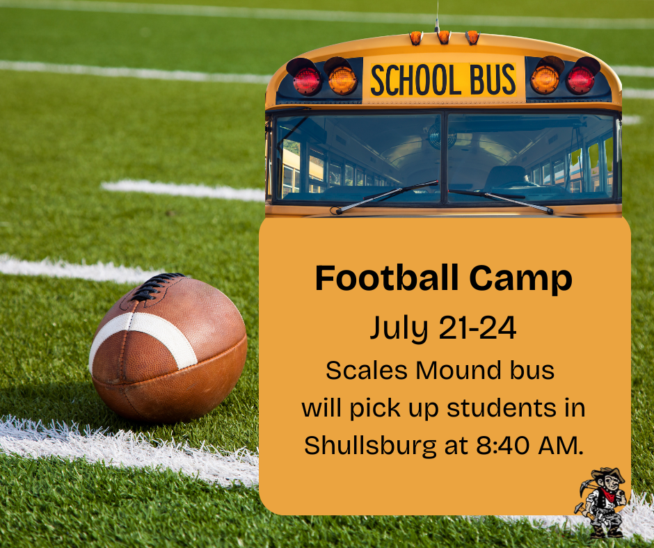 Football Camp Bus