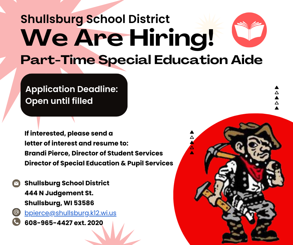Part-Time Special Ed Aide