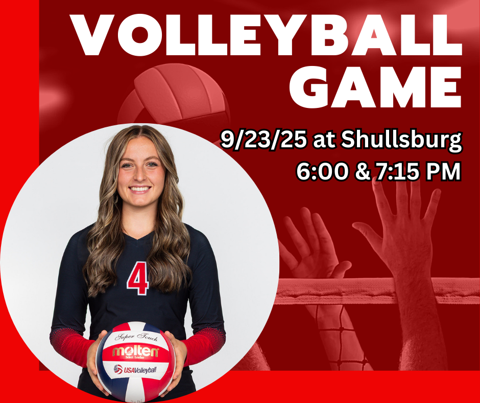 Volleyball Game in Shullsburg tonight!