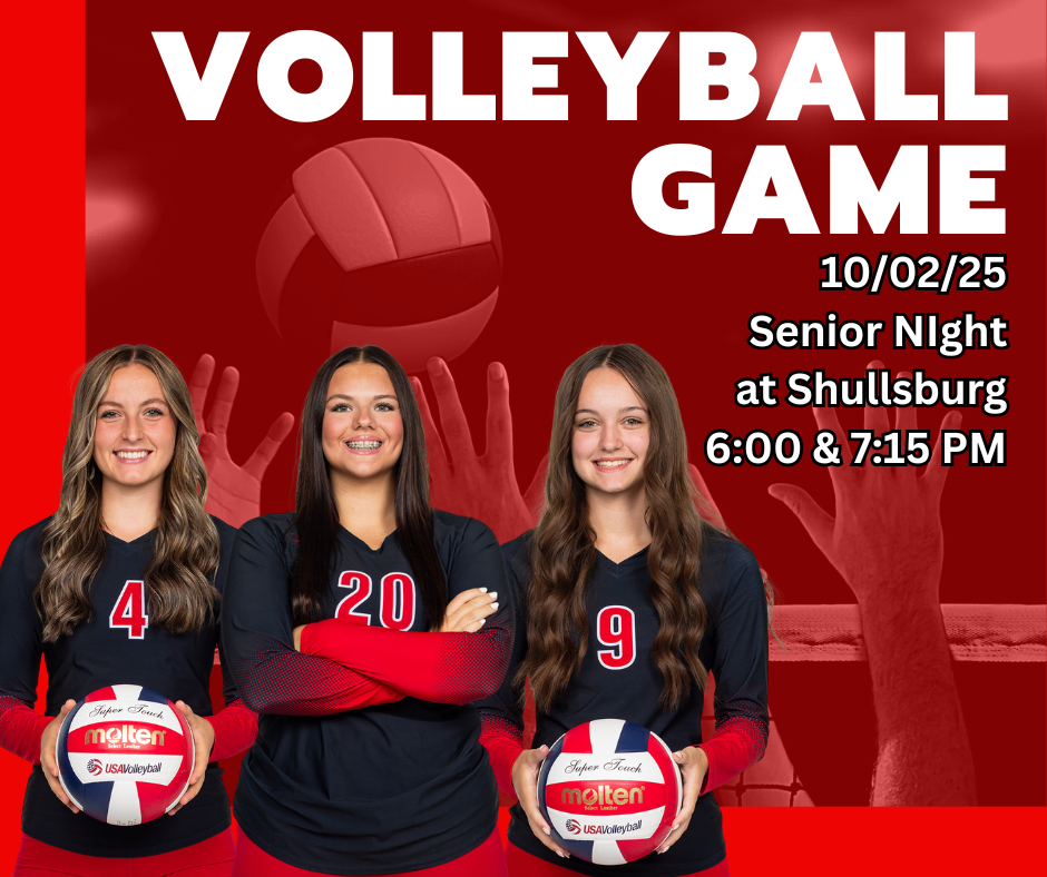 Senior Night at the volleyball game tonight!