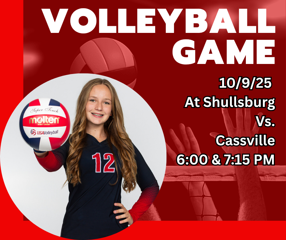 Volleyball Game in Shullsburg!