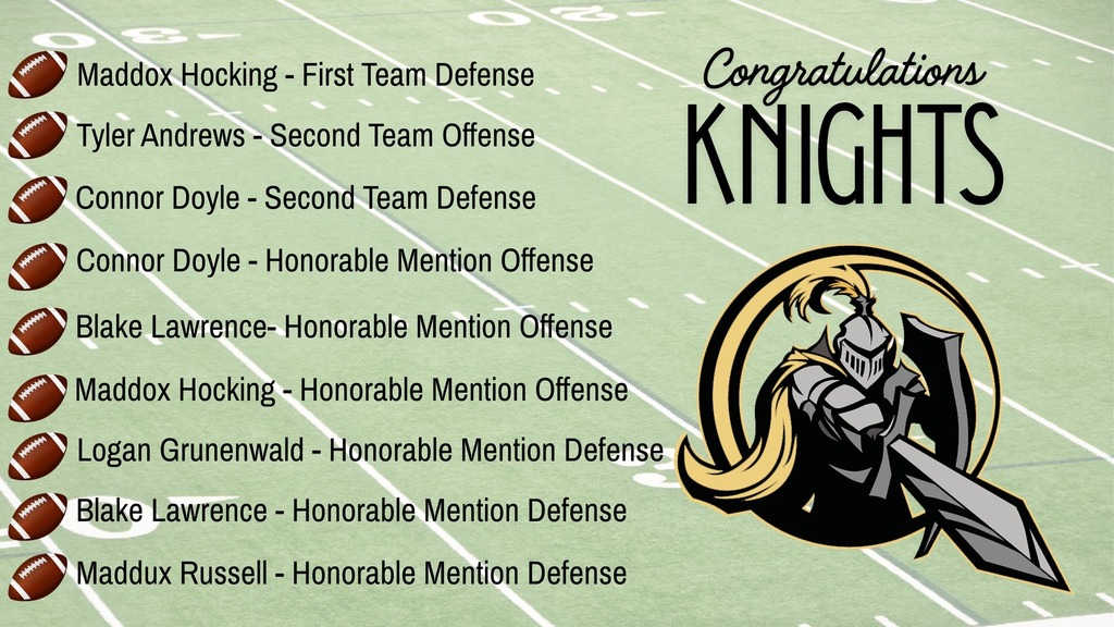 Congratulations Knights!