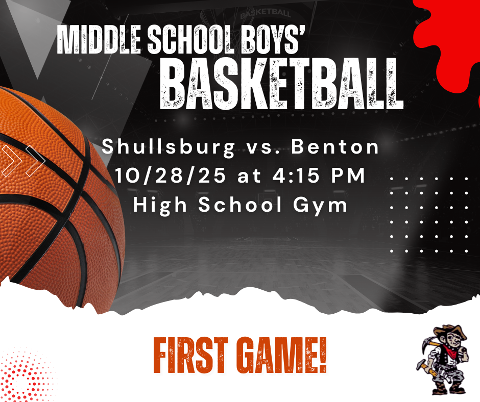 Middle School Boys Basketball game tonight!