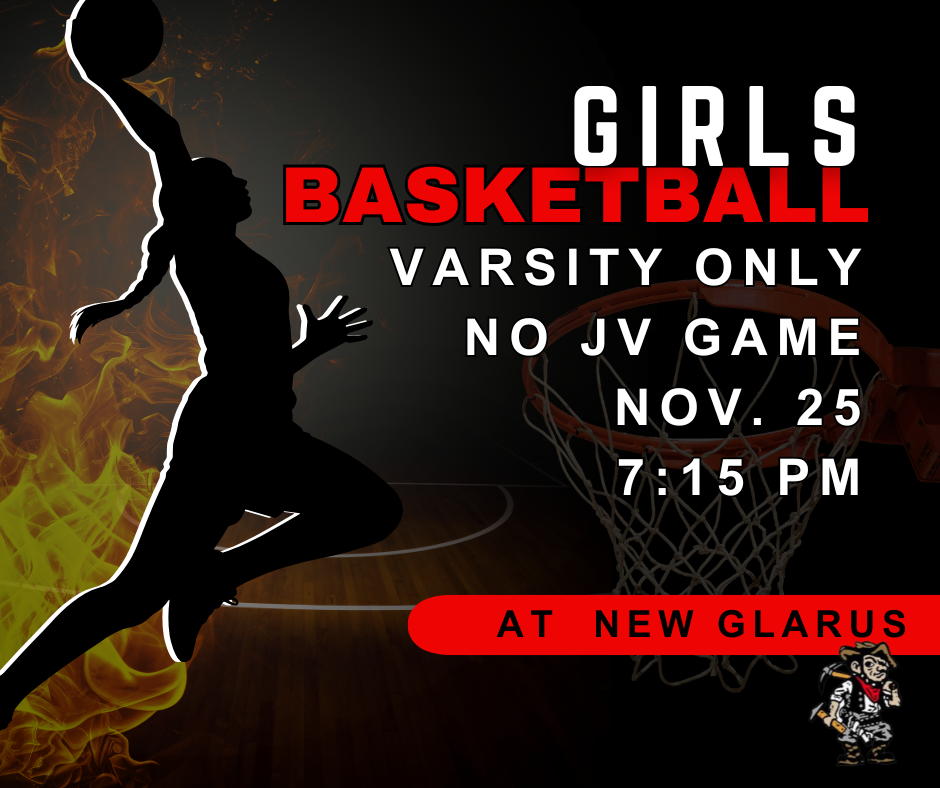 Girls Basketball in New Glarus, varsity only.