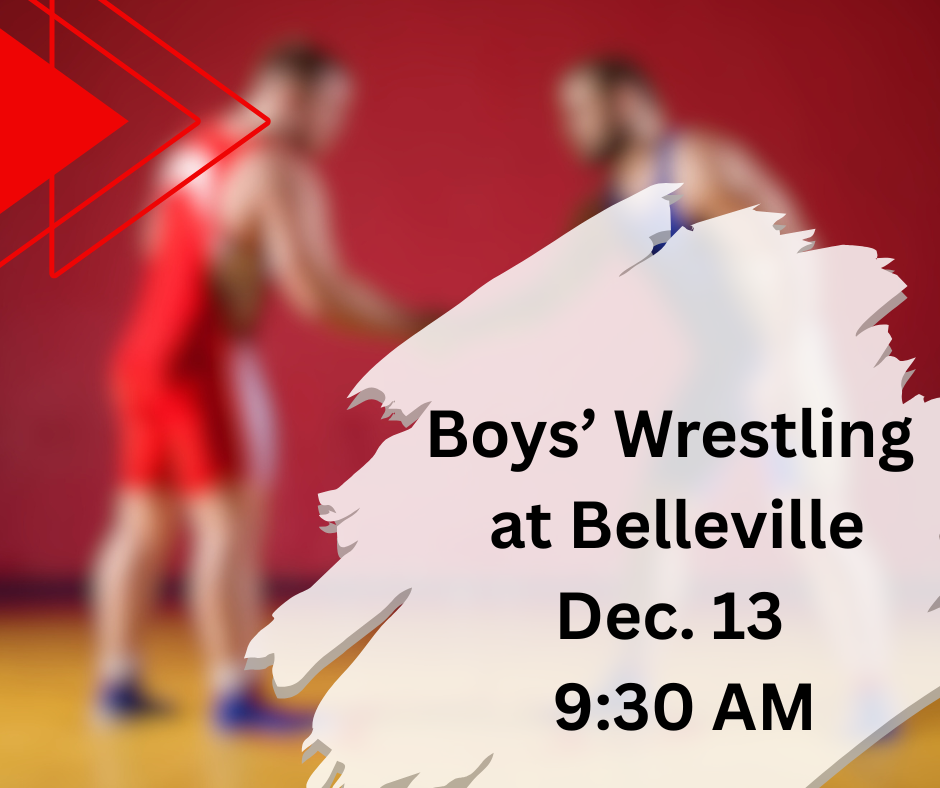 Boys' Wrestling at Belleville!