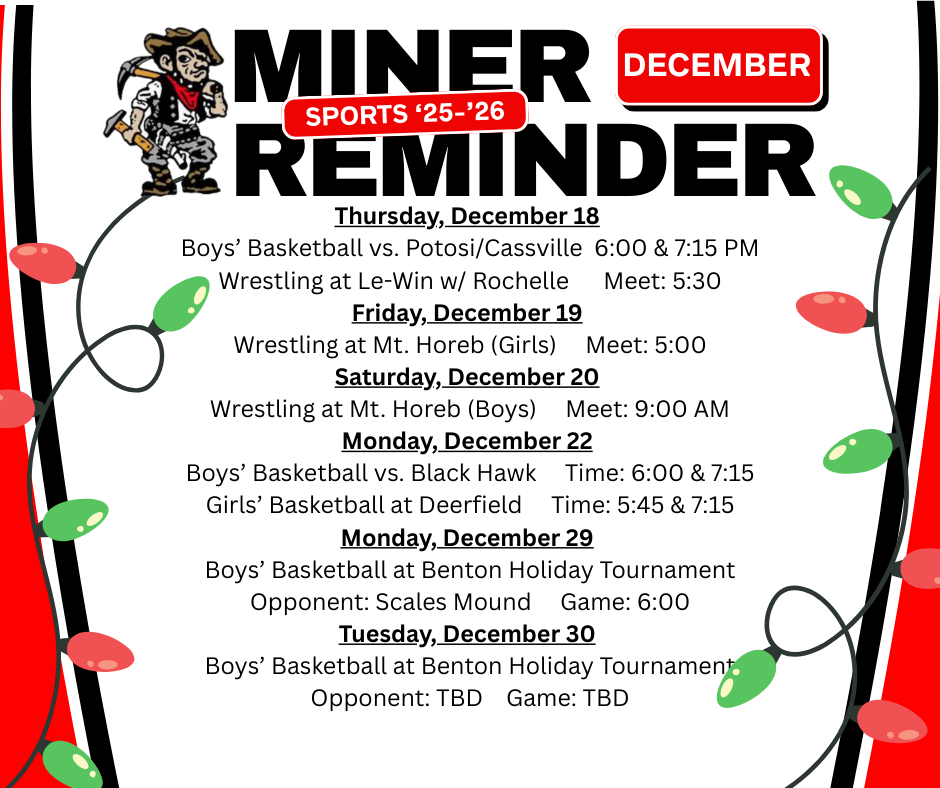 Miner Reminder