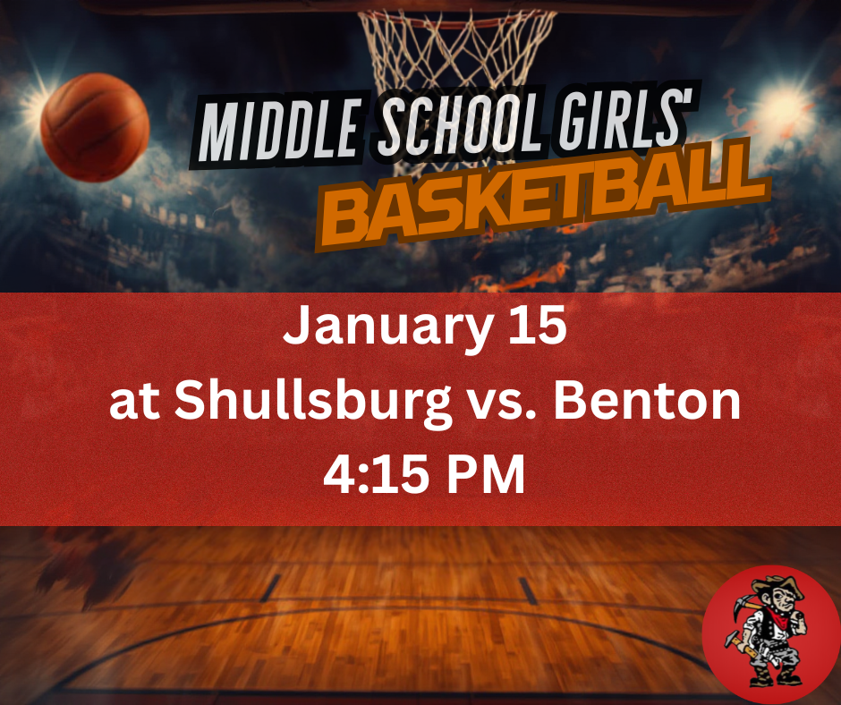 Middle School Girls' Basketball in Shullsburg!