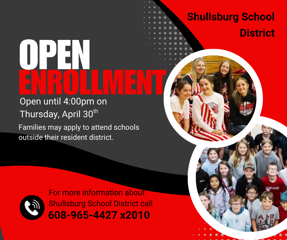 Open Enrollment for 2026-2027 is now open!