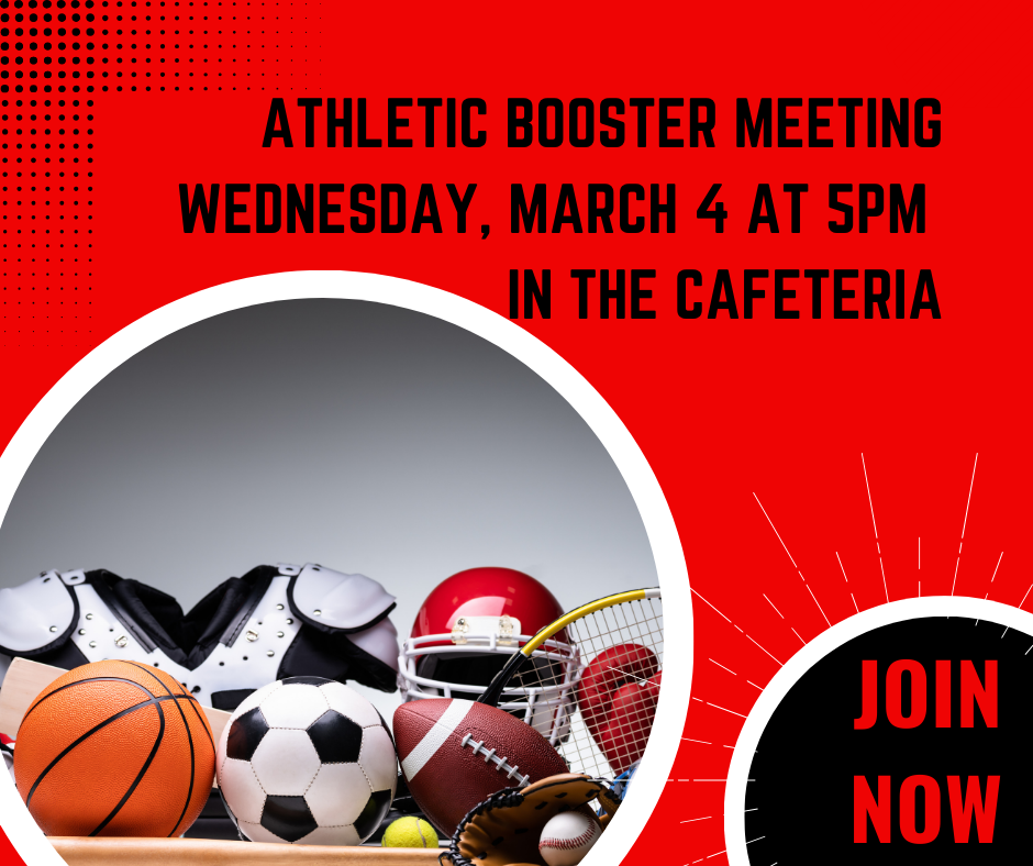 Athletic booster meeting 