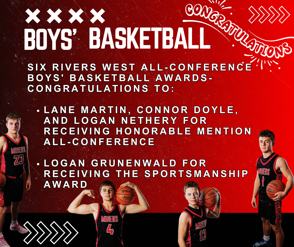 Congratulations to these boys' basketball players!