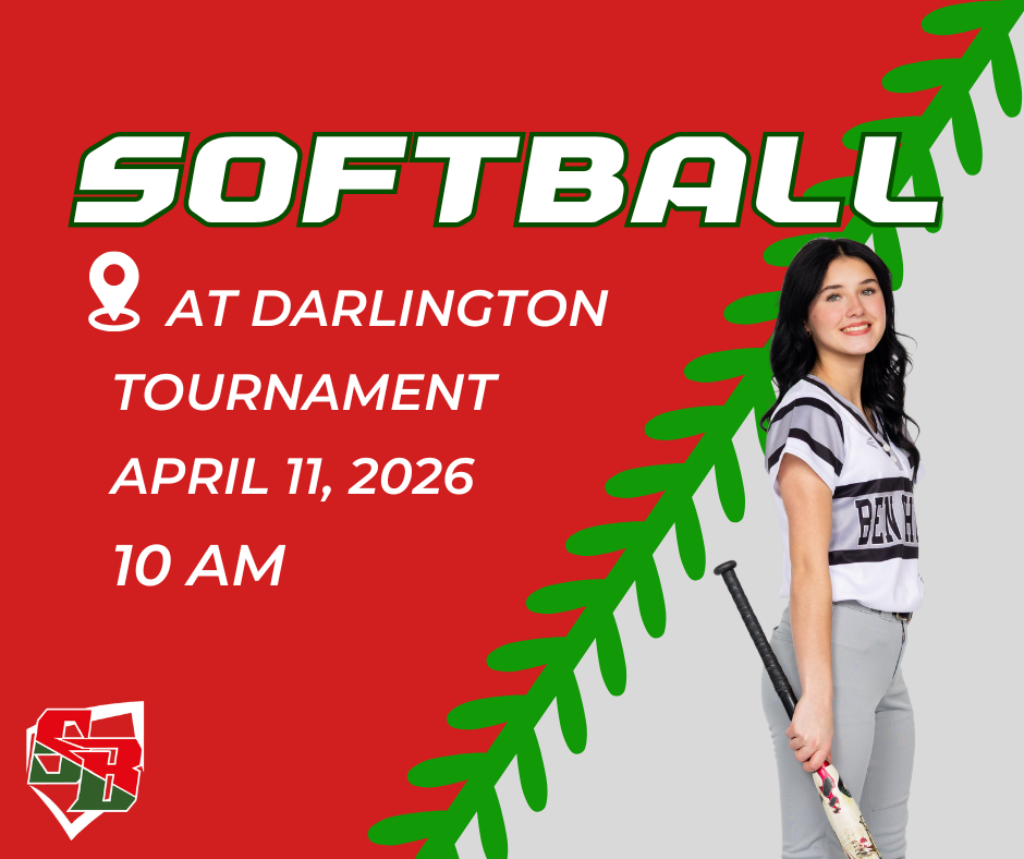 Softball Tournament in Darlington today at 10 AM!