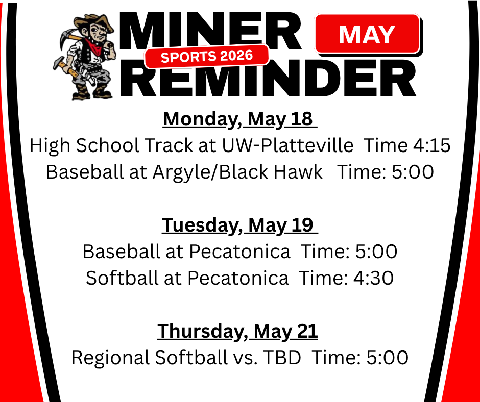 Sports Miner Reminder