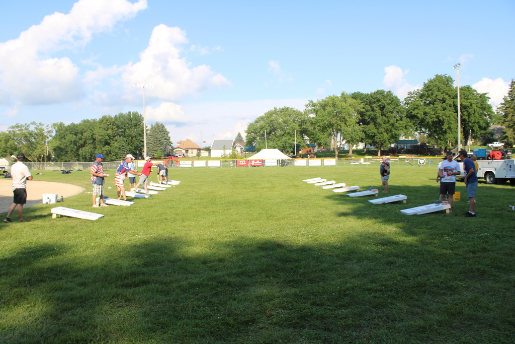 A huge thank you to our Tech Ed Department for building 16 cornhole boards used at our 4th of July Celebration! Their time, talent, and craftsmanship helped make the event a success. We appreciate all of their hard work and dedication!