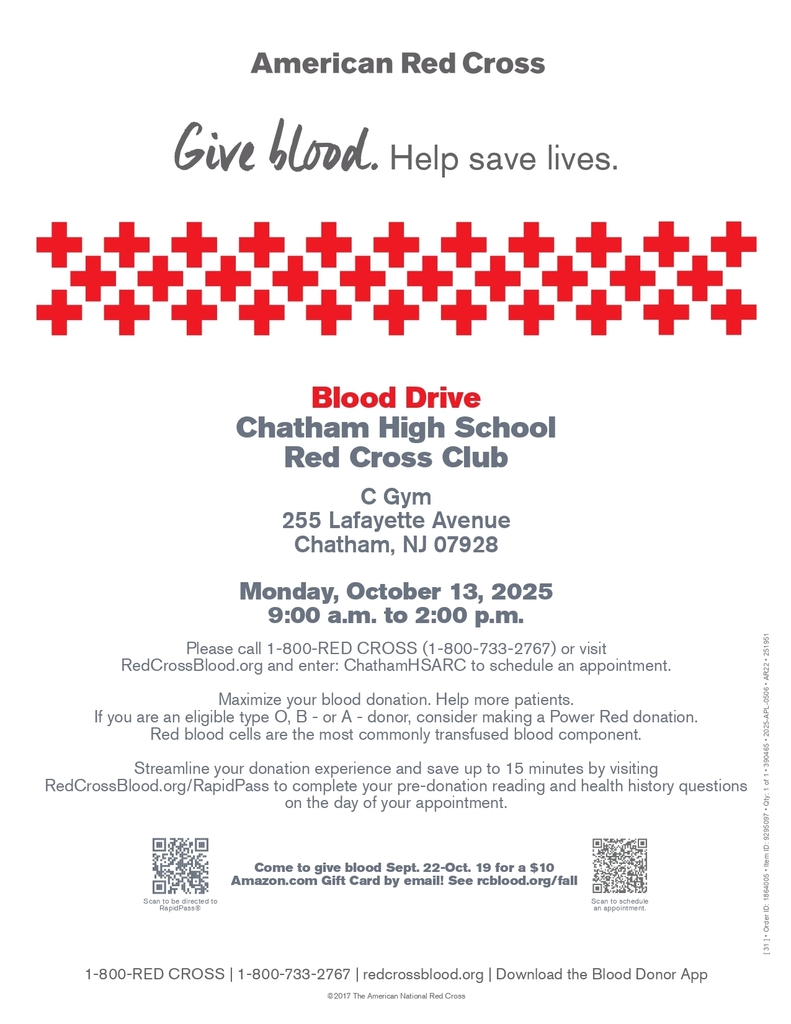 CHS Blood Drive