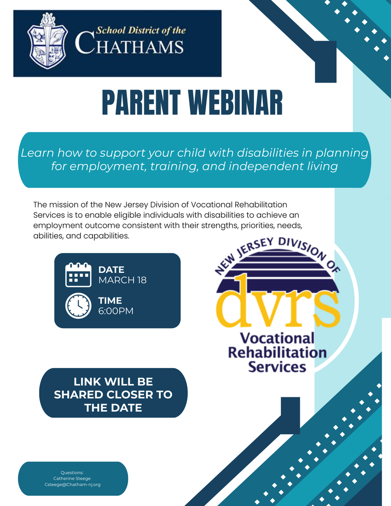 Blue and White Geometric Business Webinar Flyer