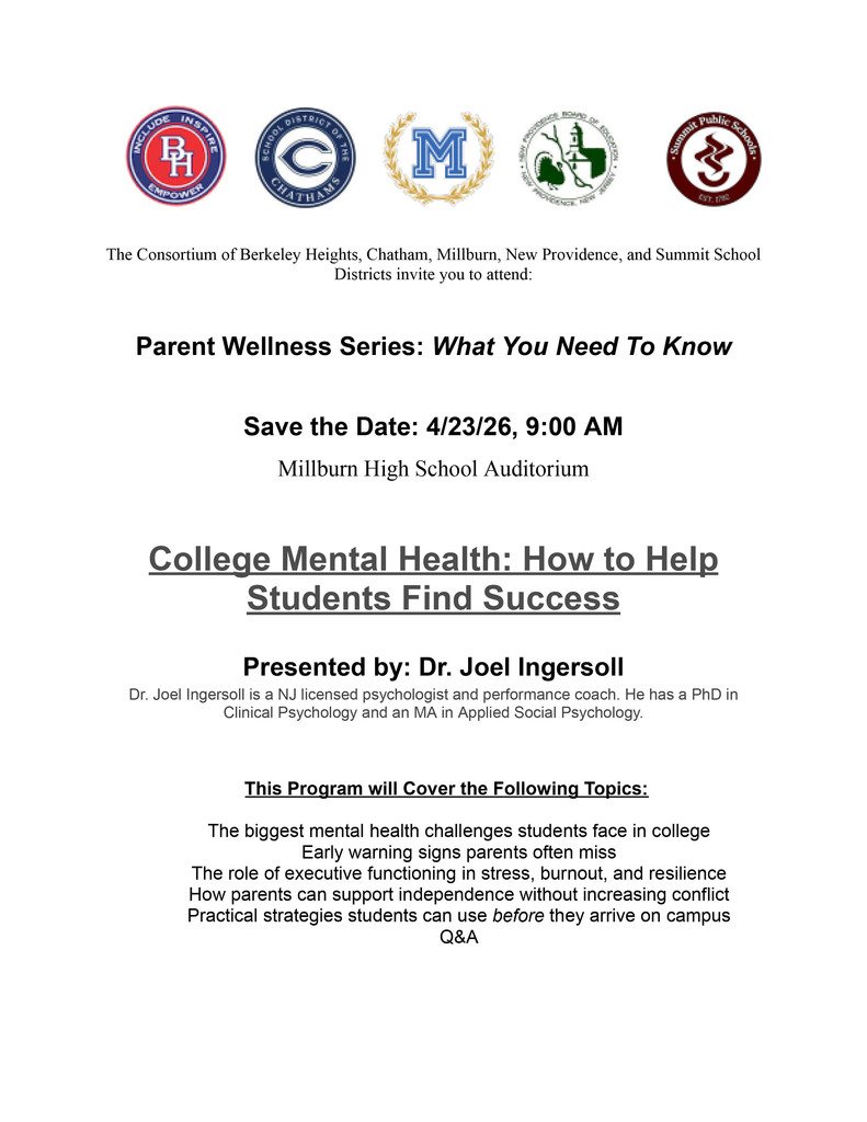 Consortium Parent Wellness Series
