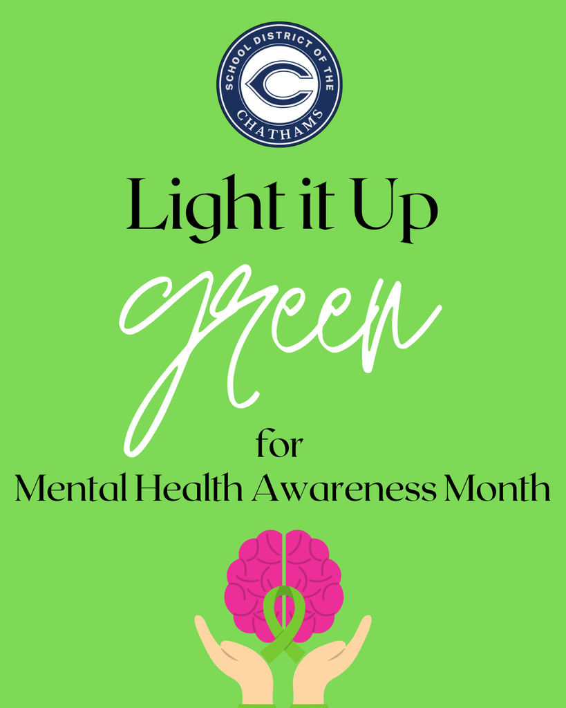Light it up Green for Mental Health Awareness Month!