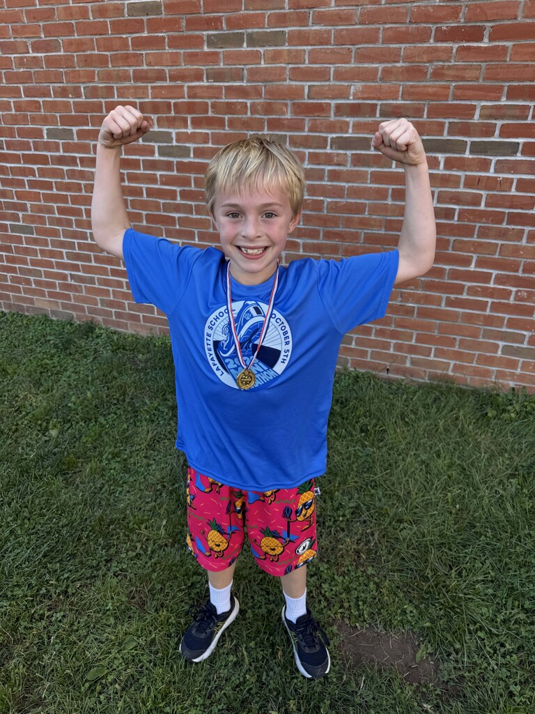 LAF Mini Marathon - 3rd Grade Winner