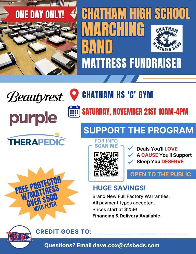 CHS Marching Band Mattress Sale